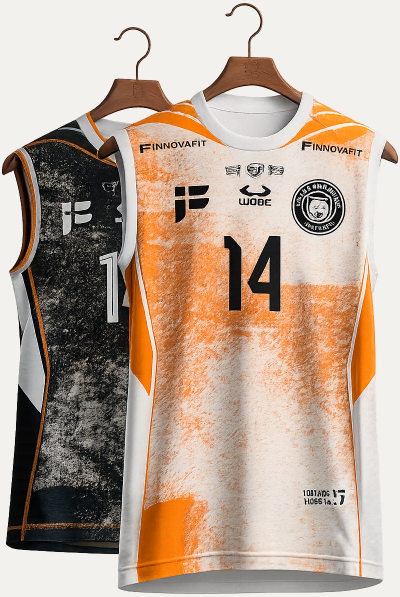 Camisetas 2026–2027 del club: primera negra y segunda blanca con naranjo